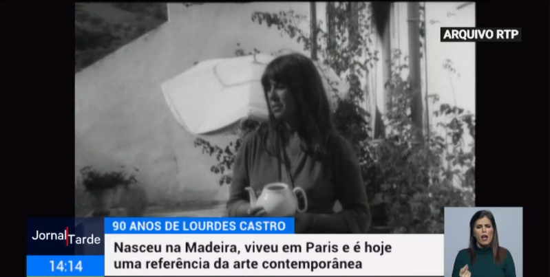 Lourdes de Castro artista portuguesa